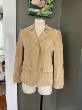 Loft Size 6 Suede Blazer